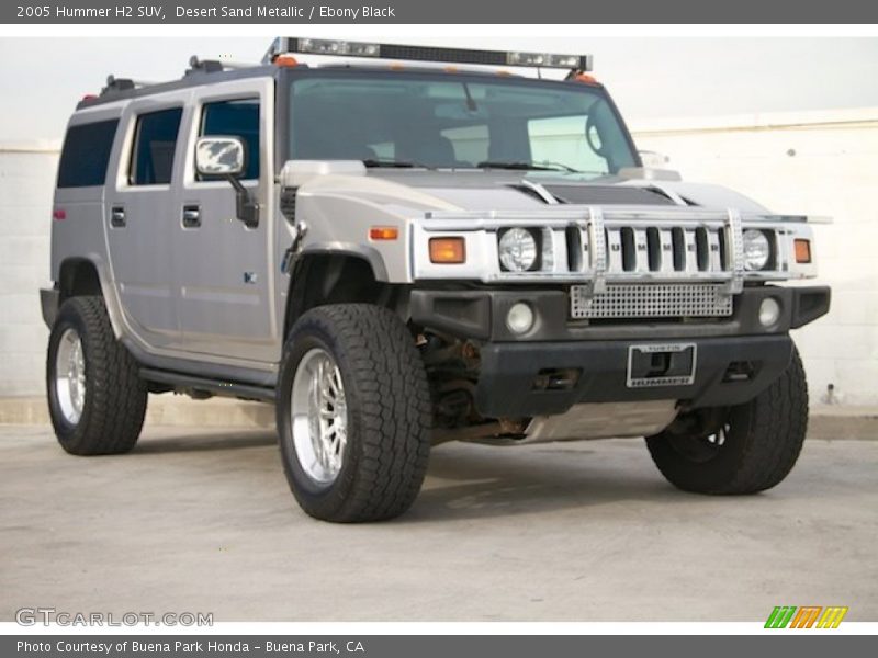 Desert Sand Metallic / Ebony Black 2005 Hummer H2 SUV