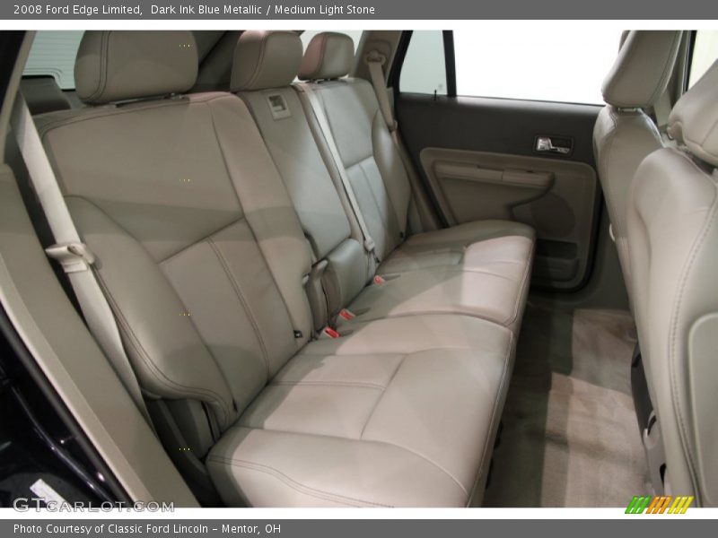 Dark Ink Blue Metallic / Medium Light Stone 2008 Ford Edge Limited