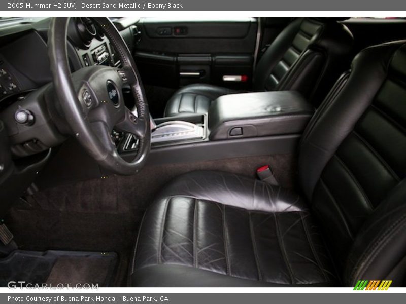 Desert Sand Metallic / Ebony Black 2005 Hummer H2 SUV