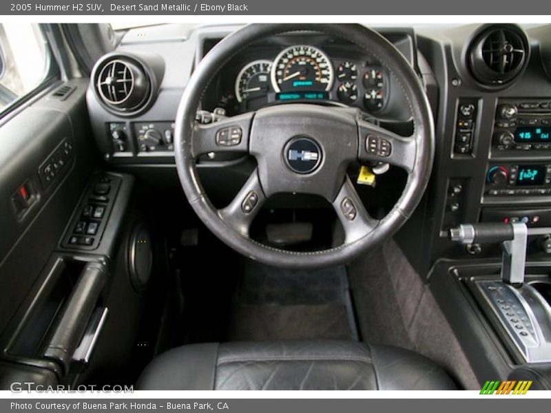 Desert Sand Metallic / Ebony Black 2005 Hummer H2 SUV