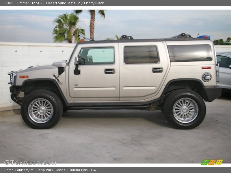 Desert Sand Metallic / Ebony Black 2005 Hummer H2 SUV