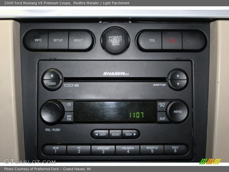 Redfire Metallic / Light Parchment 2006 Ford Mustang V6 Premium Coupe