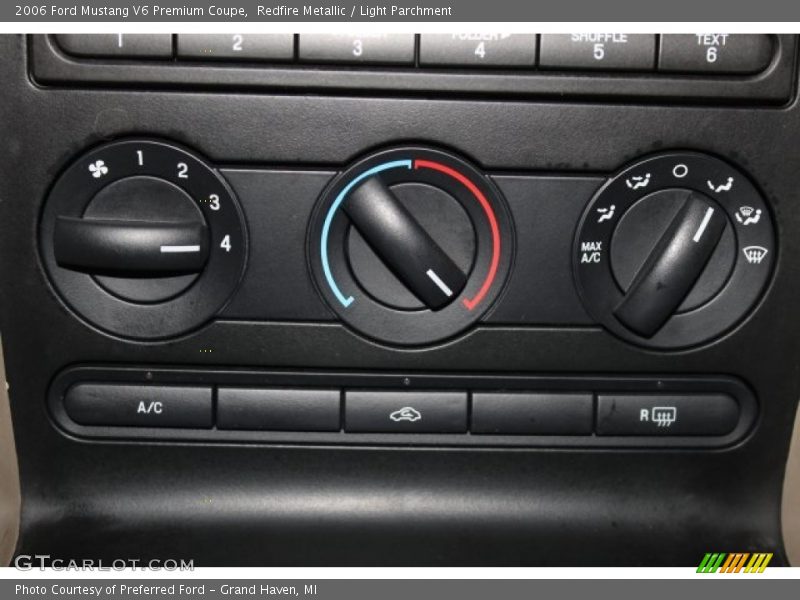 Redfire Metallic / Light Parchment 2006 Ford Mustang V6 Premium Coupe