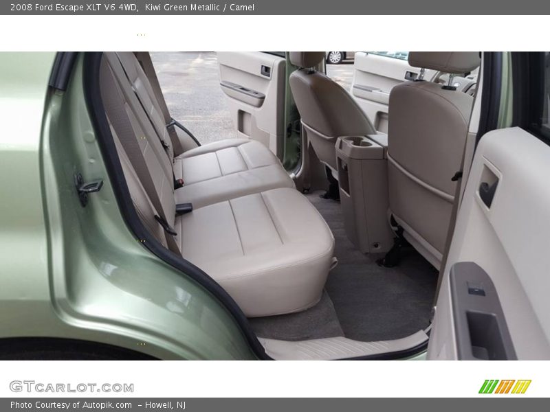 Kiwi Green Metallic / Camel 2008 Ford Escape XLT V6 4WD