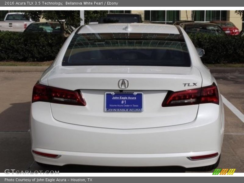 Bellanova White Pearl / Ebony 2016 Acura TLX 3.5 Technology