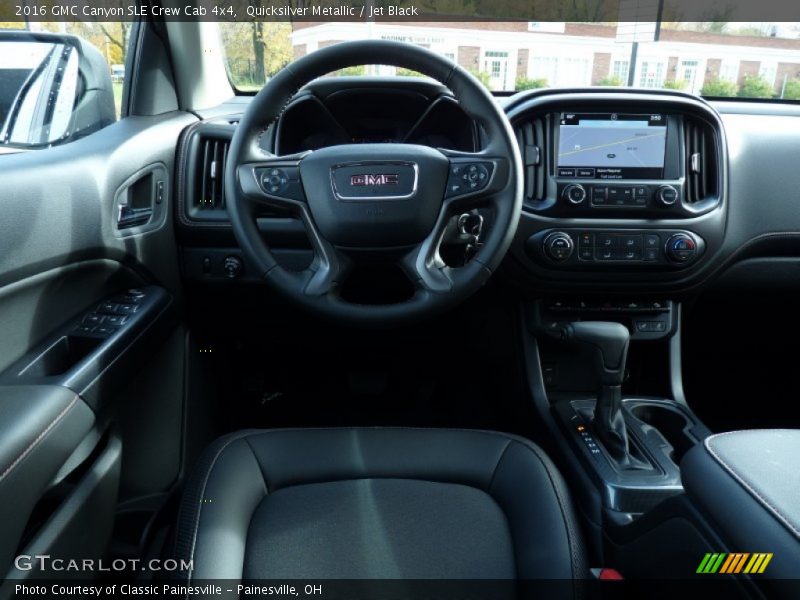  2016 Canyon SLE Crew Cab 4x4 Jet Black Interior