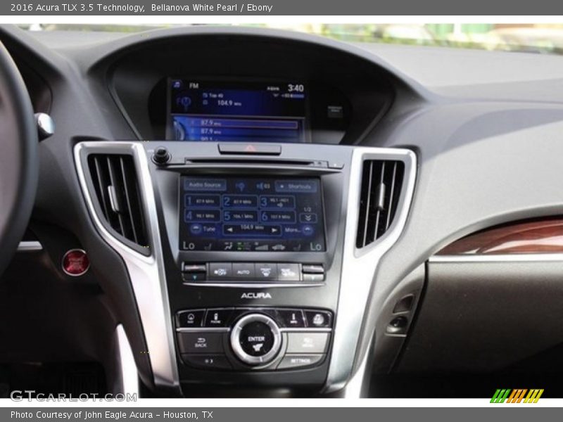 Bellanova White Pearl / Ebony 2016 Acura TLX 3.5 Technology