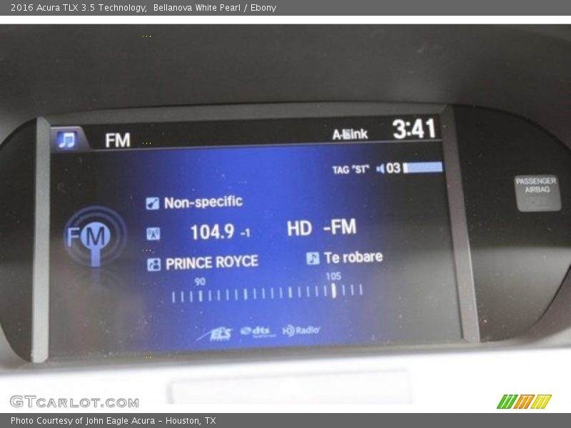 Bellanova White Pearl / Ebony 2016 Acura TLX 3.5 Technology