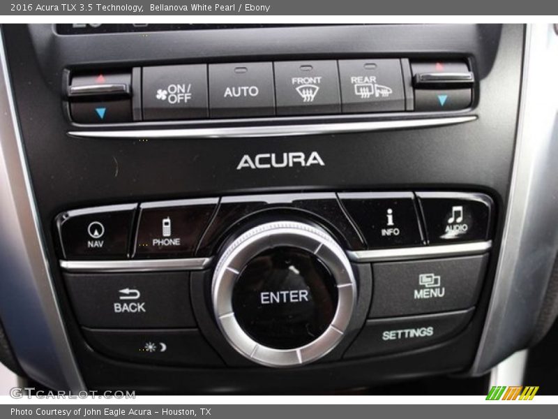 Bellanova White Pearl / Ebony 2016 Acura TLX 3.5 Technology