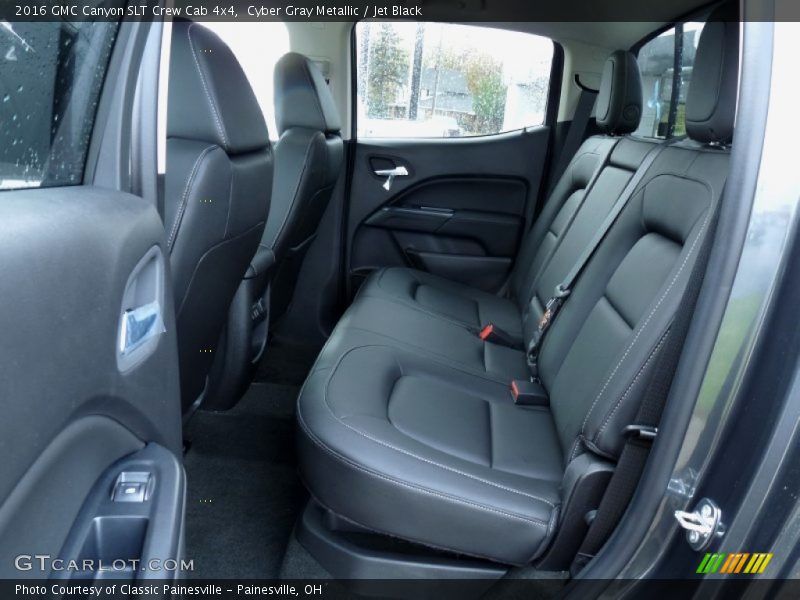 Rear Seat of 2016 Canyon SLT Crew Cab 4x4