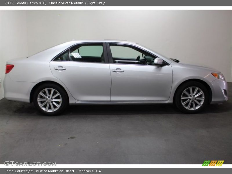 Classic Silver Metallic / Light Gray 2012 Toyota Camry XLE
