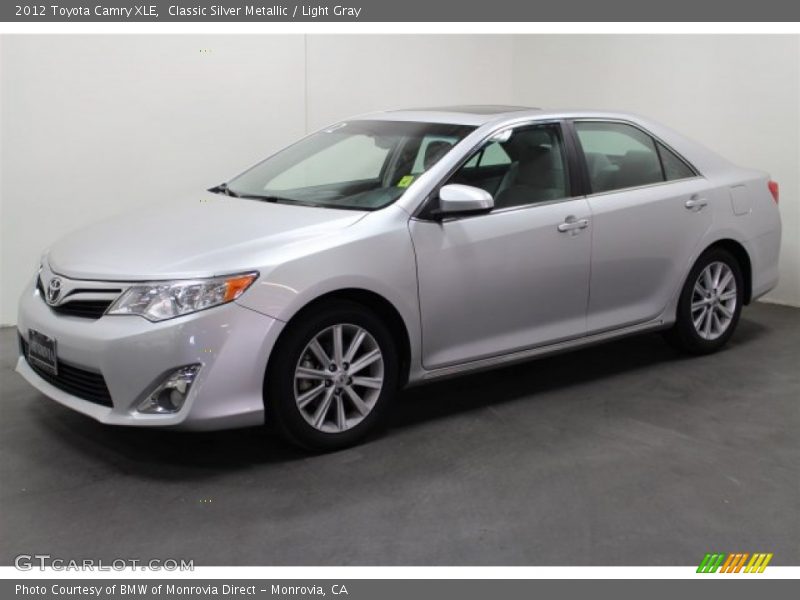 Classic Silver Metallic / Light Gray 2012 Toyota Camry XLE