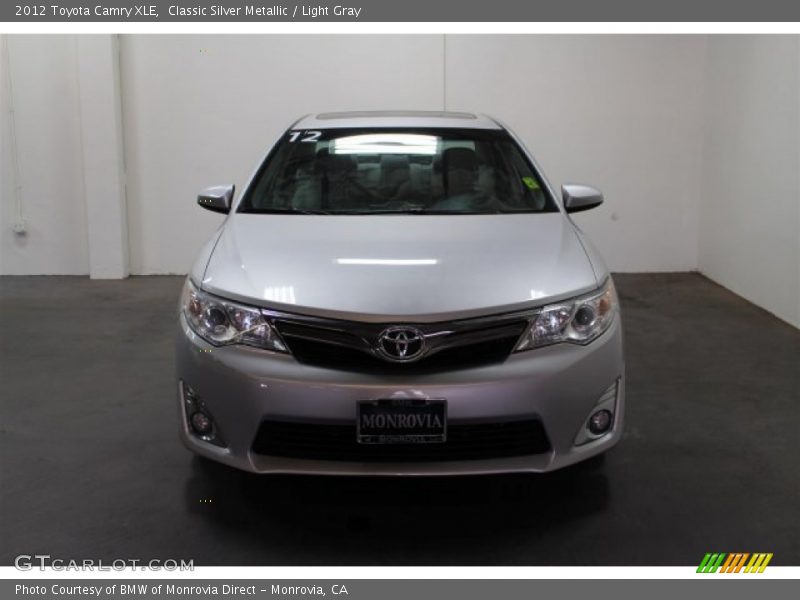 Classic Silver Metallic / Light Gray 2012 Toyota Camry XLE