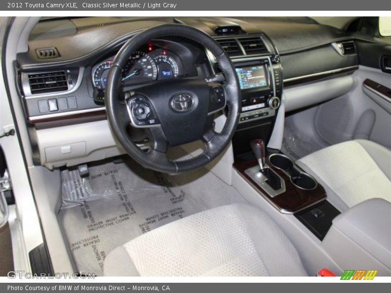  2012 Camry XLE Light Gray Interior
