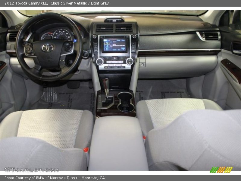 Classic Silver Metallic / Light Gray 2012 Toyota Camry XLE