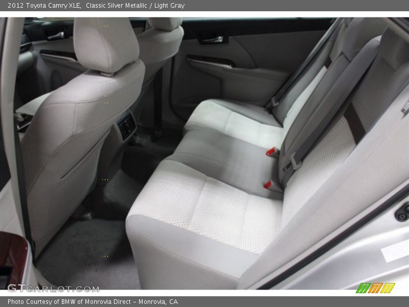 Classic Silver Metallic / Light Gray 2012 Toyota Camry XLE