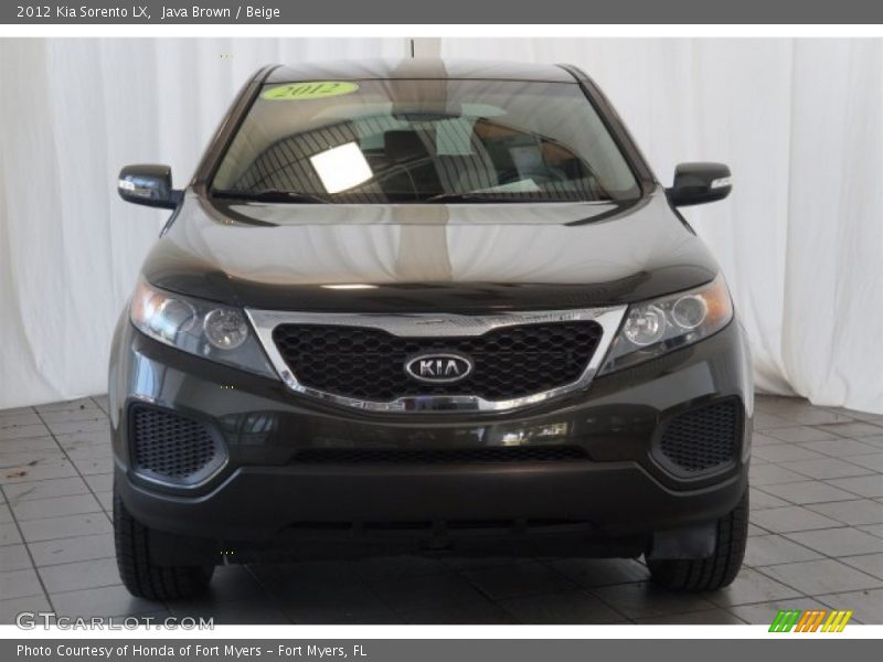 Java Brown / Beige 2012 Kia Sorento LX