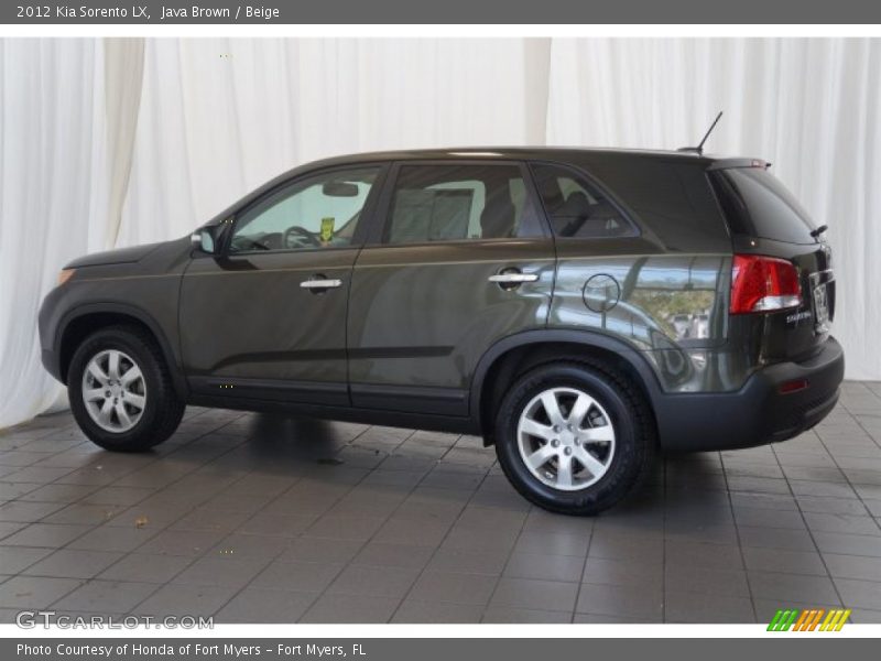 Java Brown / Beige 2012 Kia Sorento LX