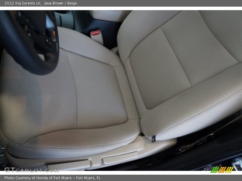 Java Brown / Beige 2012 Kia Sorento LX