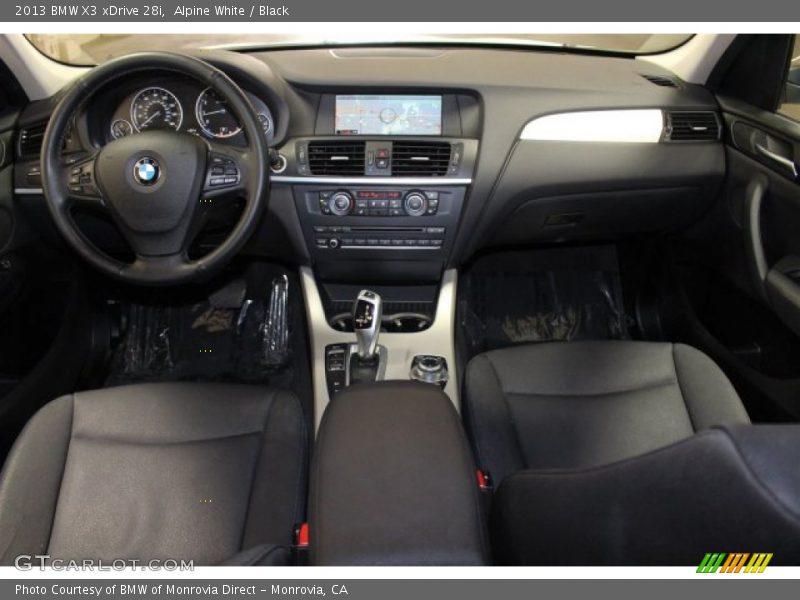 Alpine White / Black 2013 BMW X3 xDrive 28i