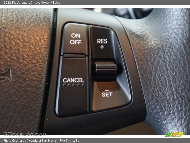 Java Brown / Beige 2012 Kia Sorento LX