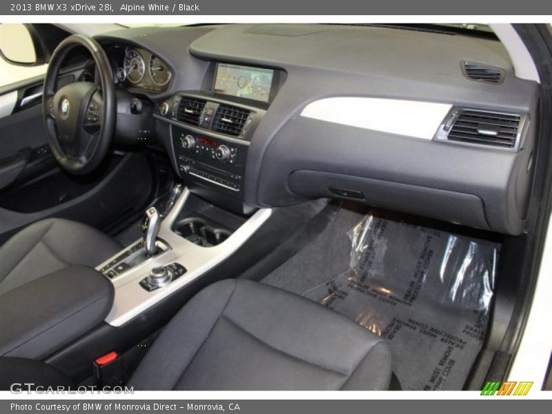 Alpine White / Black 2013 BMW X3 xDrive 28i