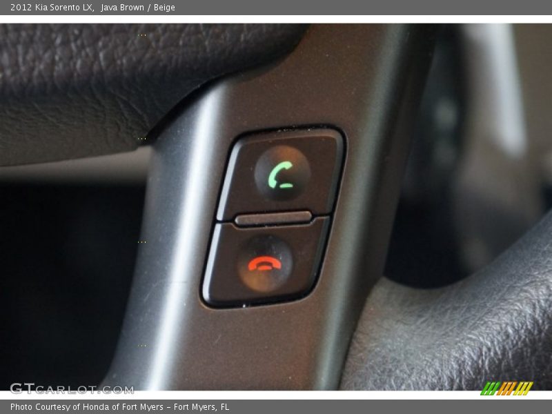 Java Brown / Beige 2012 Kia Sorento LX