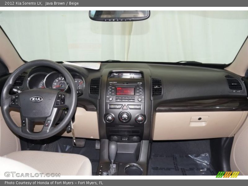 Java Brown / Beige 2012 Kia Sorento LX