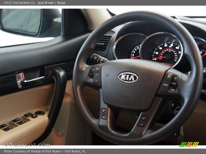 Java Brown / Beige 2012 Kia Sorento LX