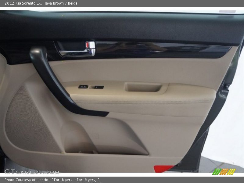 Java Brown / Beige 2012 Kia Sorento LX