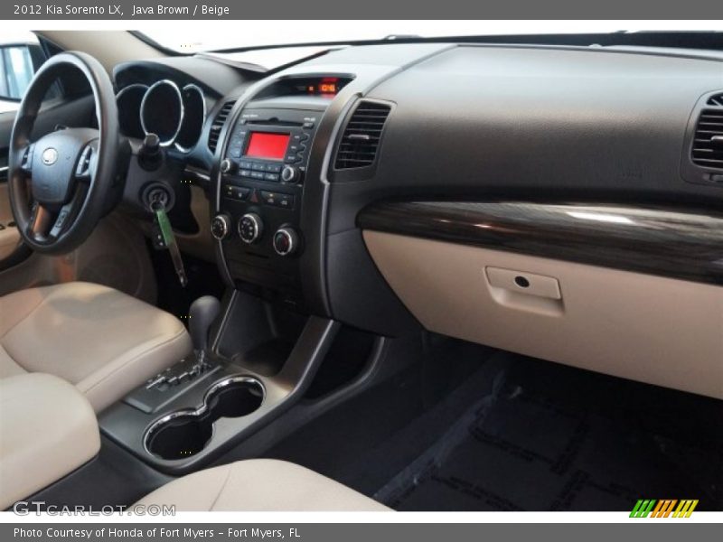 Java Brown / Beige 2012 Kia Sorento LX
