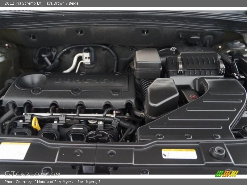 Java Brown / Beige 2012 Kia Sorento LX