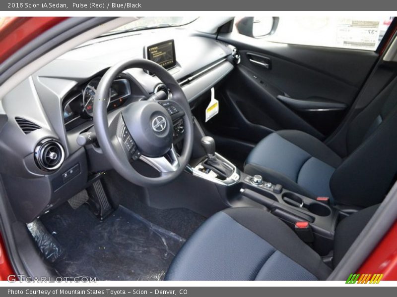 Blue/Black Interior - 2016 iA Sedan 