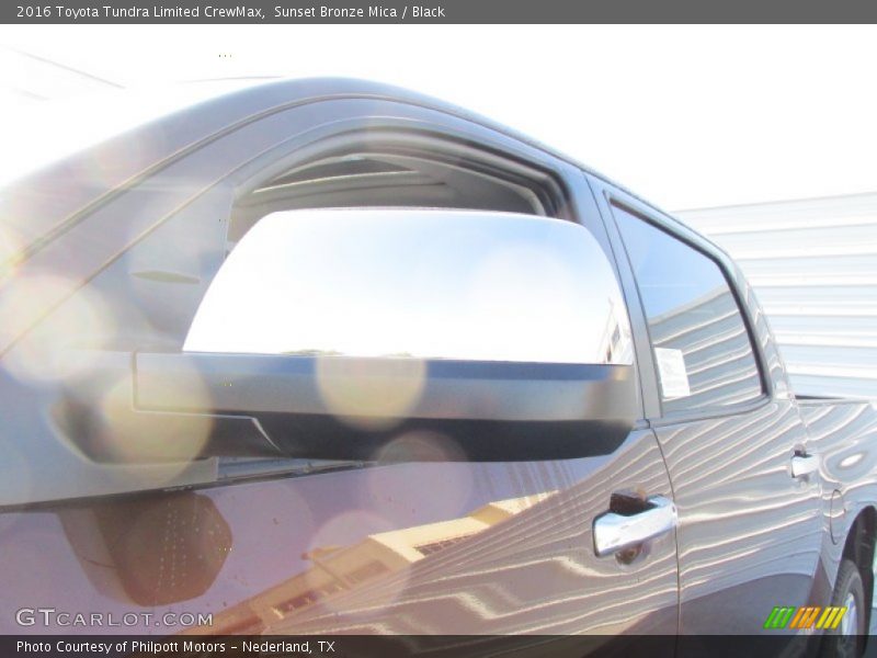 Sunset Bronze Mica / Black 2016 Toyota Tundra Limited CrewMax