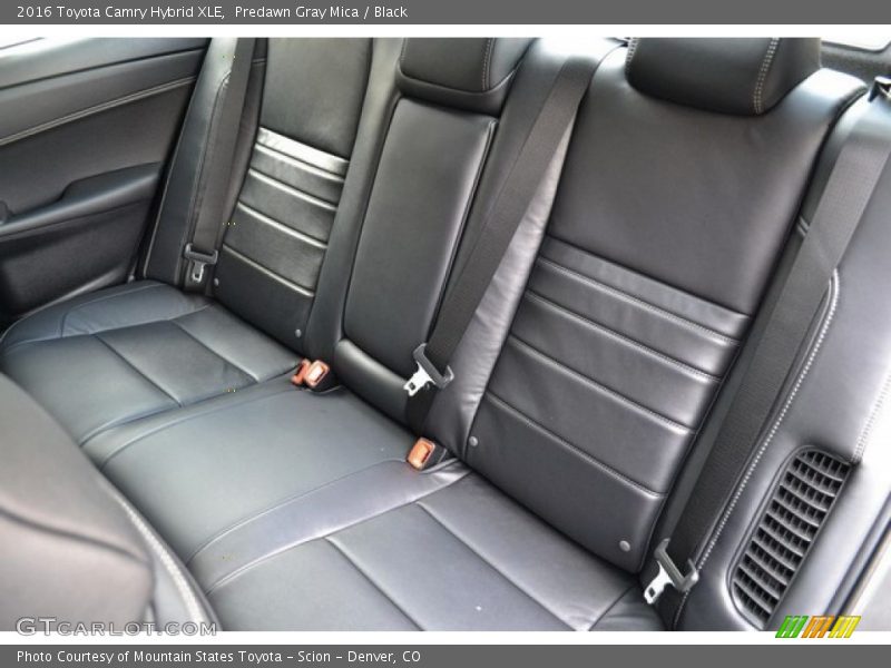 Rear Seat of 2016 Camry Hybrid XLE