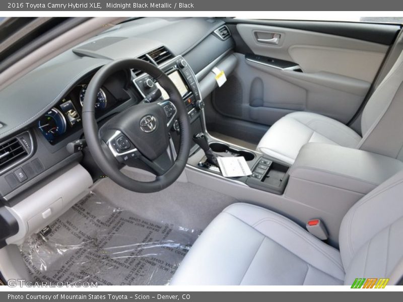 Black Interior - 2016 Camry Hybrid XLE 