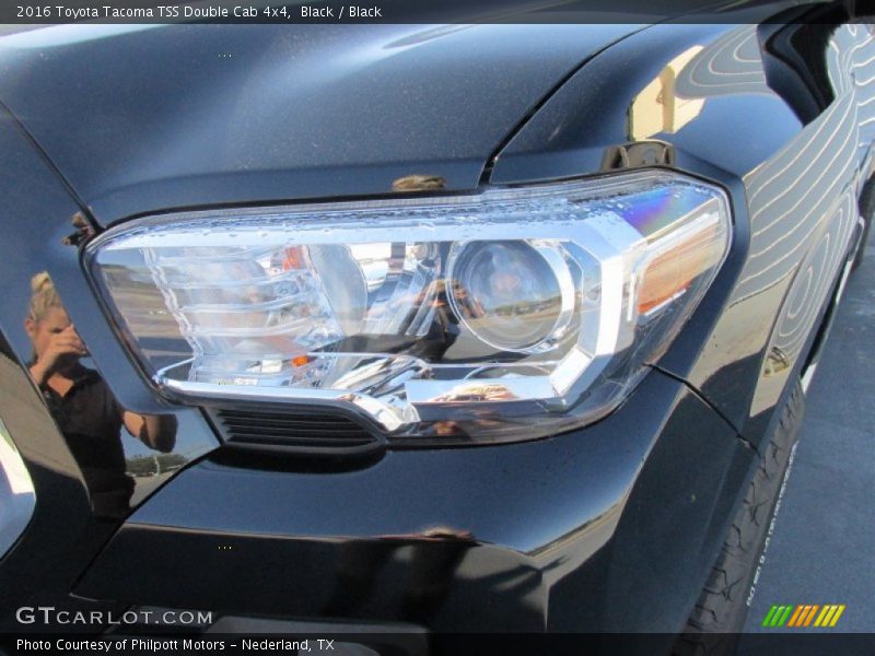 Black / Black 2016 Toyota Tacoma TSS Double Cab 4x4