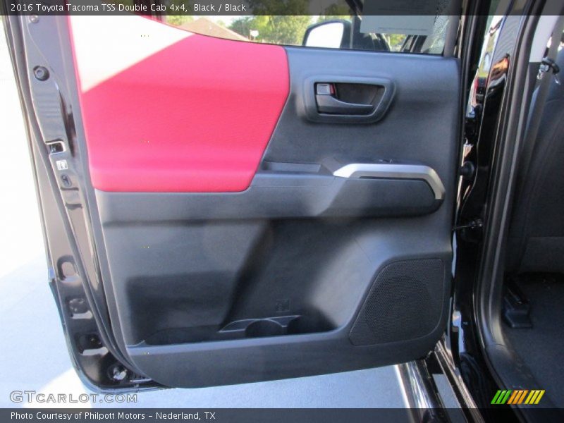 Black / Black 2016 Toyota Tacoma TSS Double Cab 4x4