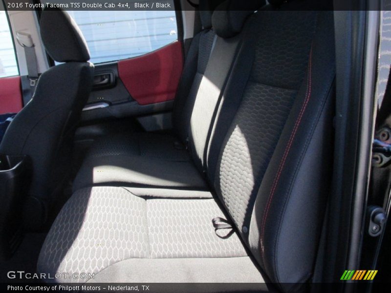 Black / Black 2016 Toyota Tacoma TSS Double Cab 4x4