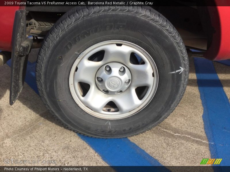Barcelona Red Metallic / Graphite Gray 2009 Toyota Tacoma V6 PreRunner Access Cab