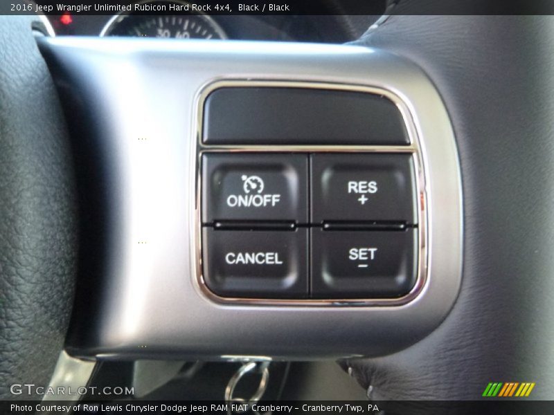 Black / Black 2016 Jeep Wrangler Unlimited Rubicon Hard Rock 4x4