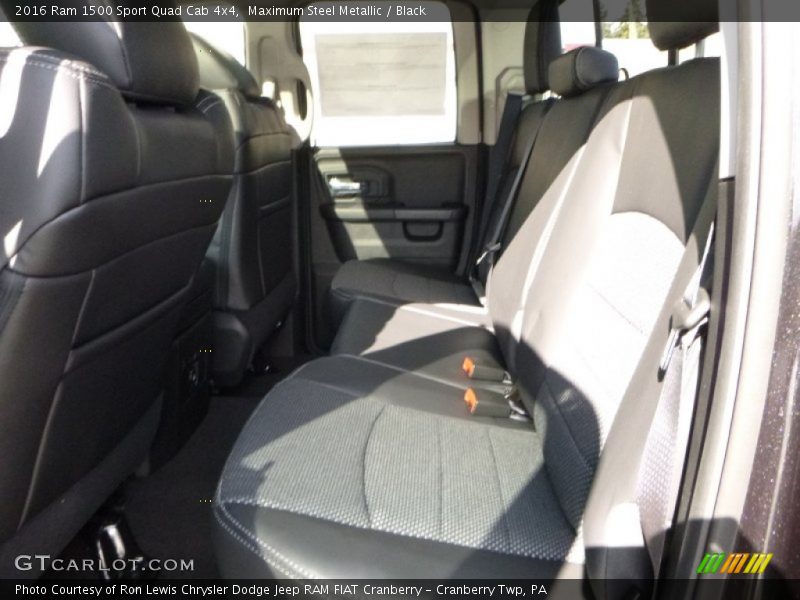 Maximum Steel Metallic / Black 2016 Ram 1500 Sport Quad Cab 4x4