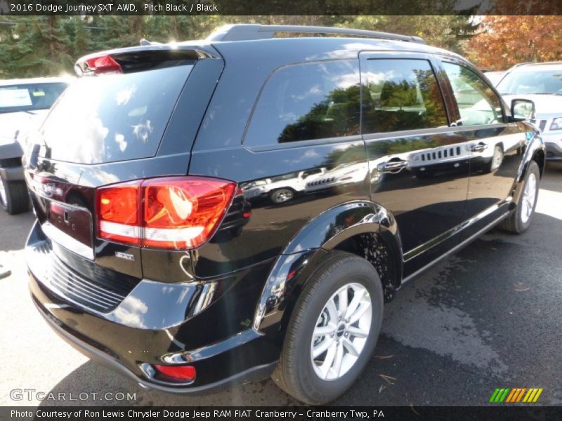 Pitch Black / Black 2016 Dodge Journey SXT AWD
