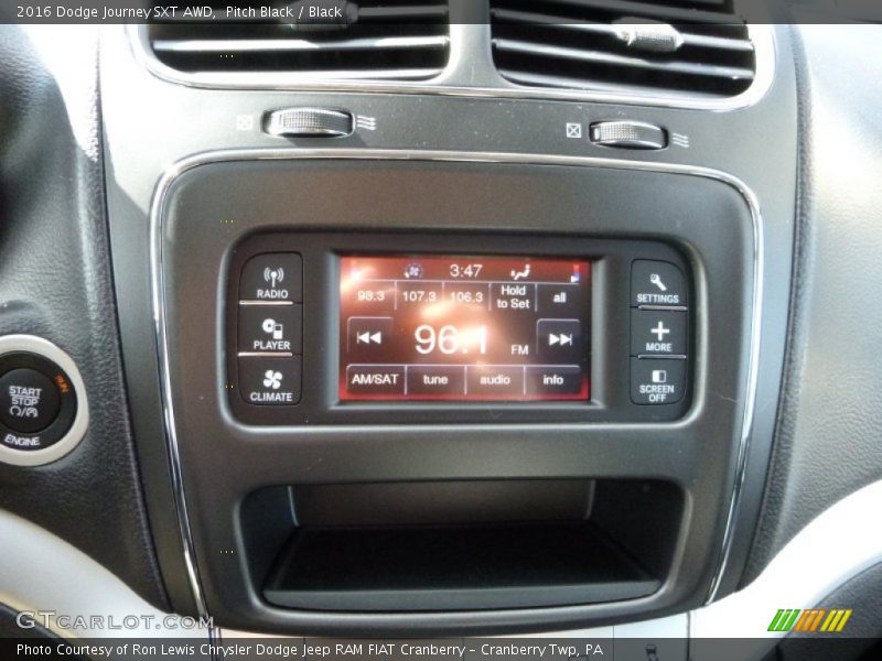 Pitch Black / Black 2016 Dodge Journey SXT AWD
