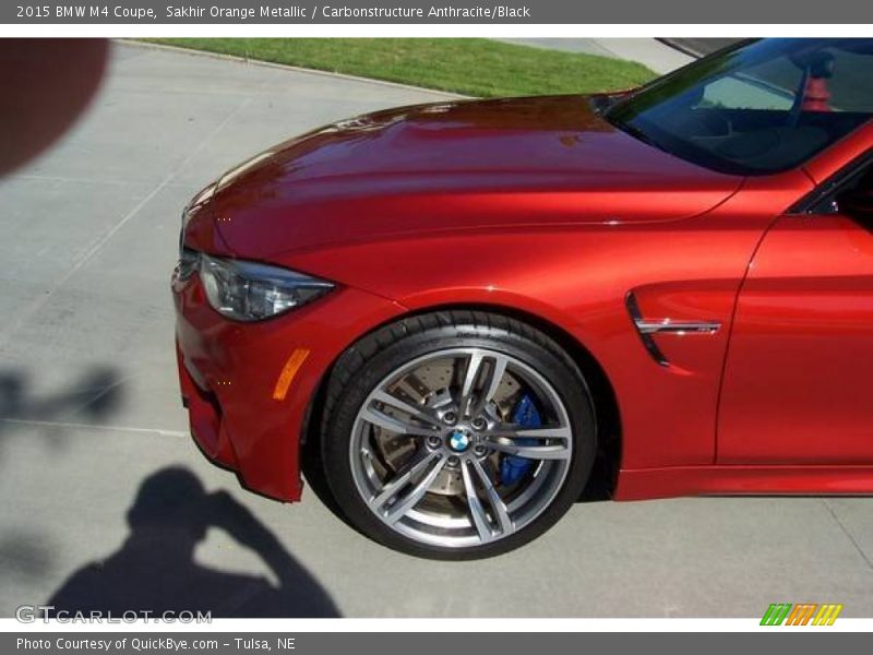Sakhir Orange Metallic / Carbonstructure Anthracite/Black 2015 BMW M4 Coupe