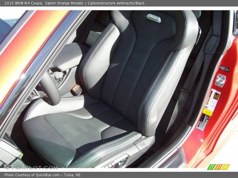 Sakhir Orange Metallic / Carbonstructure Anthracite/Black 2015 BMW M4 Coupe