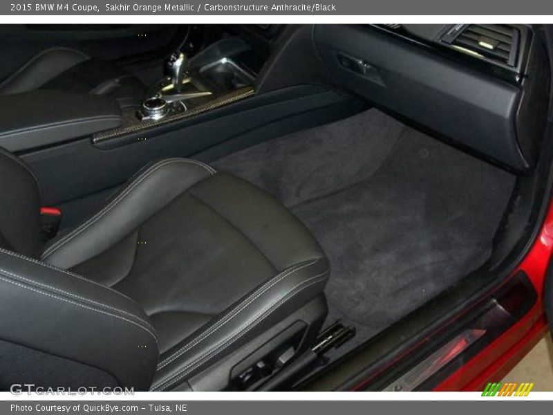 Sakhir Orange Metallic / Carbonstructure Anthracite/Black 2015 BMW M4 Coupe