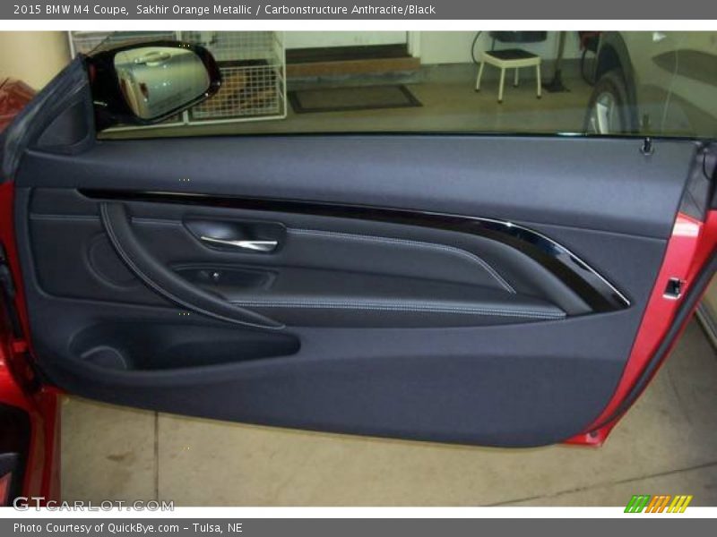 Sakhir Orange Metallic / Carbonstructure Anthracite/Black 2015 BMW M4 Coupe