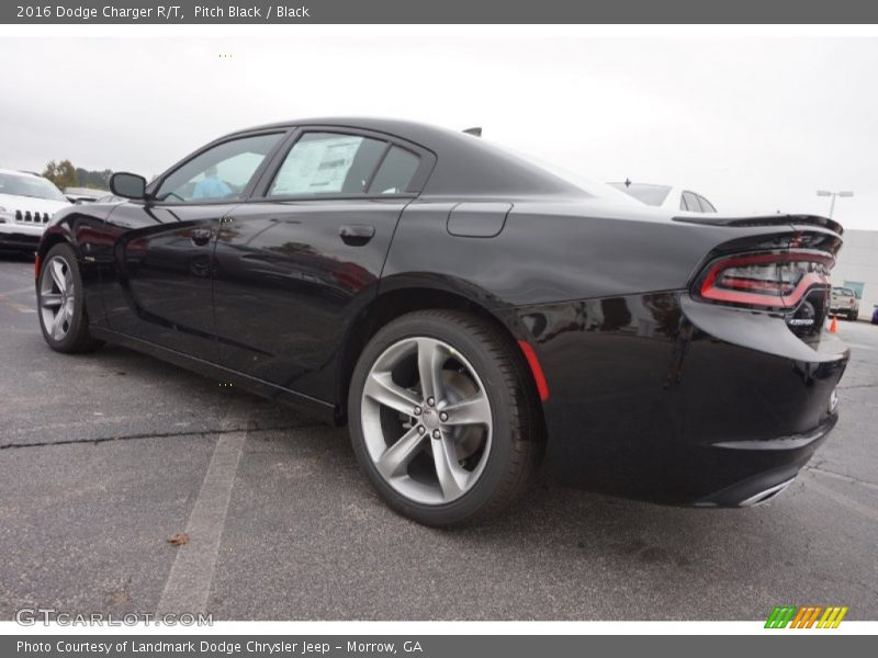 Pitch Black / Black 2016 Dodge Charger R/T
