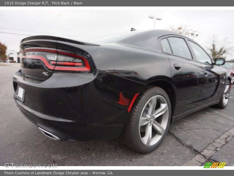 Pitch Black / Black 2016 Dodge Charger R/T